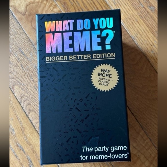 What Do You Meme Card Game - Bigger Better Edition - Picture 3 of 5